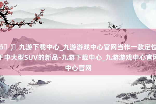 🦄九游下载中心_九游游戏中心官网当作一款定位于中大型SUV的新品-九游下载中心_九游游戏中心官网