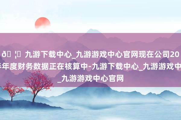 🦄九游下载中心_九游游戏中心官网现在公司2025年半年度财务数据正在核算中-九游下载中心_九游游戏中心官网